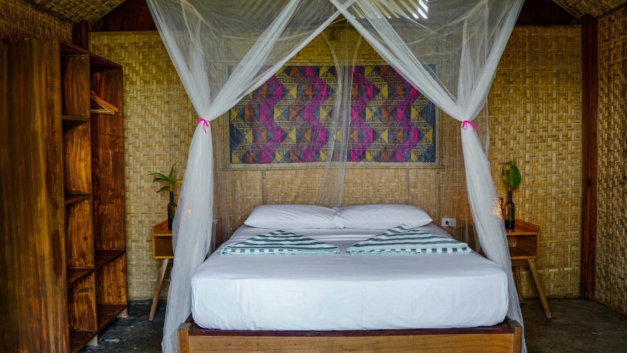 Eco Sanctuaries Nature Lodge Nacpan Beach, El Nido Exterior foto